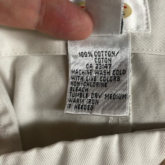 Talbots Cream Button Front Long Pencil Skirt Women's 8 - Picture 8 of 10